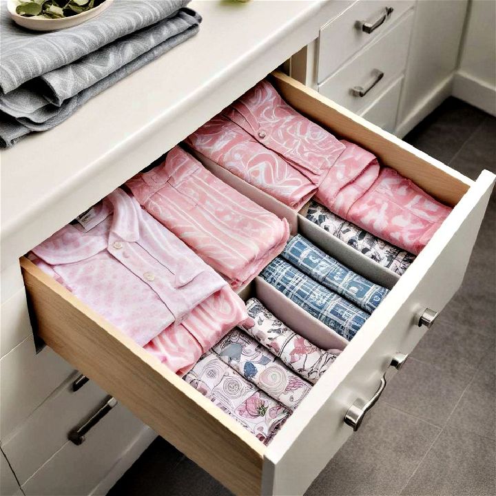 scented drawer liners to add a personal touch