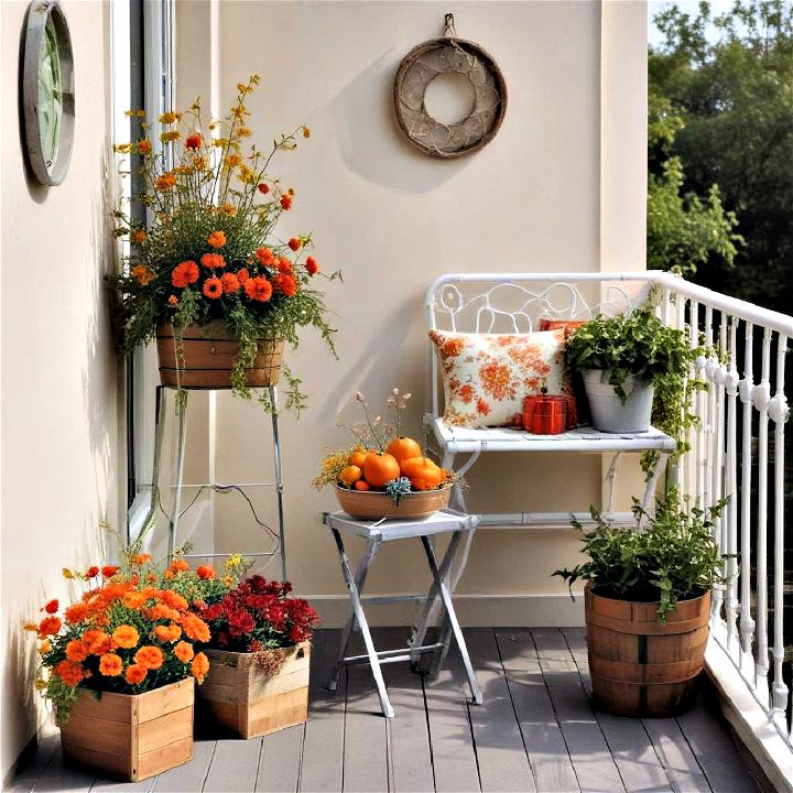 seasonal display corner to keep your space feeling fresh