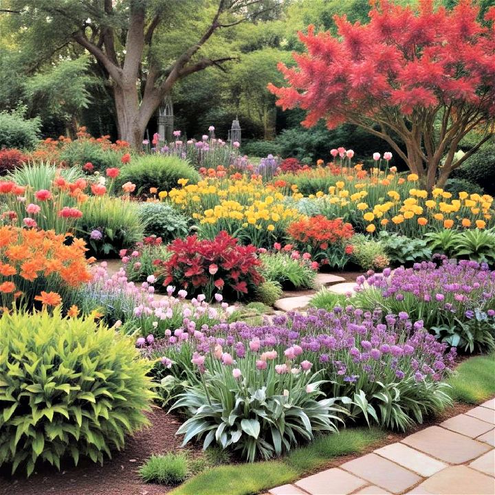 seasonal spectacle garden layout