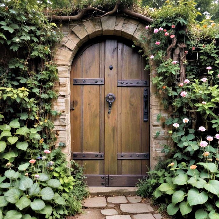 secret door for english garden