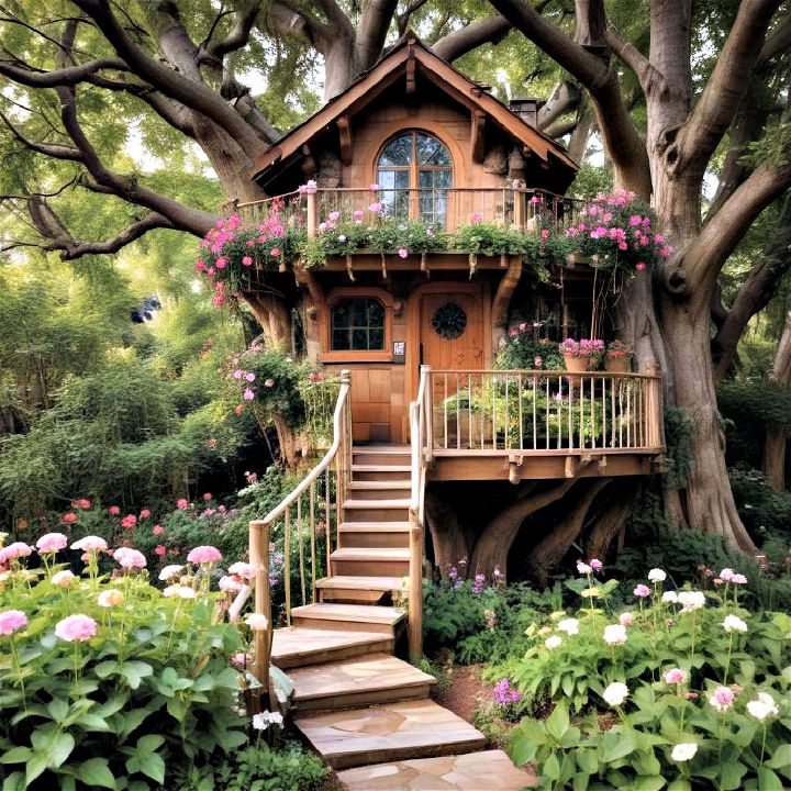 secret garden treehouse is a hidden gem