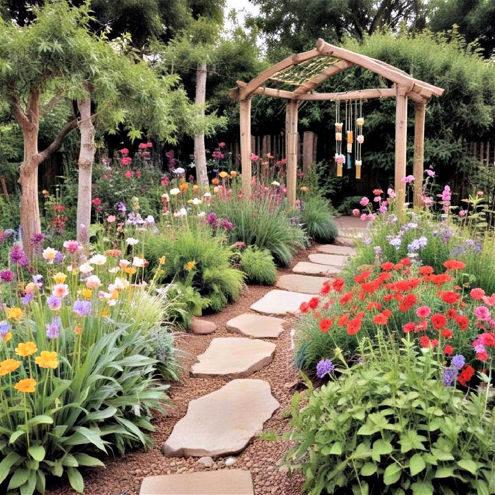 sensory garden for designed to stimulate all the senses