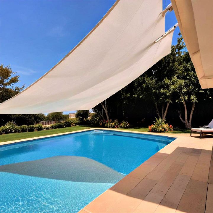 shade sails for pool