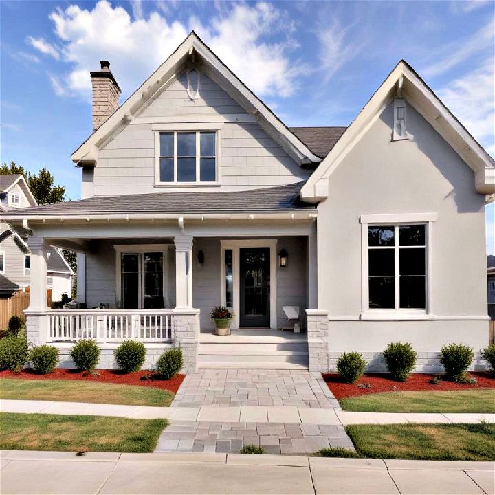silver ash melody gray paint for traditional and contemporary exterior designs