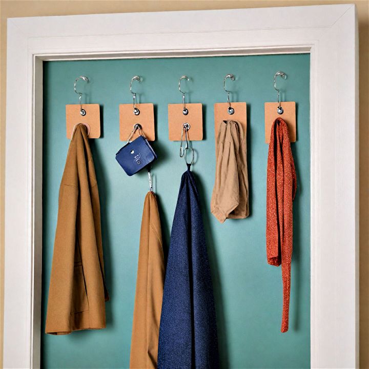 simple yet effective over the door hangers