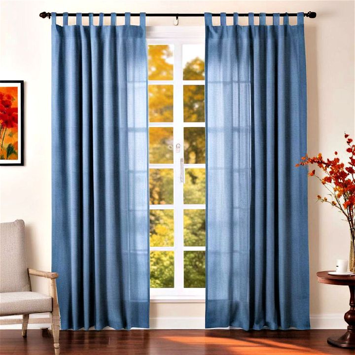 simplicity and charm tab top curtains