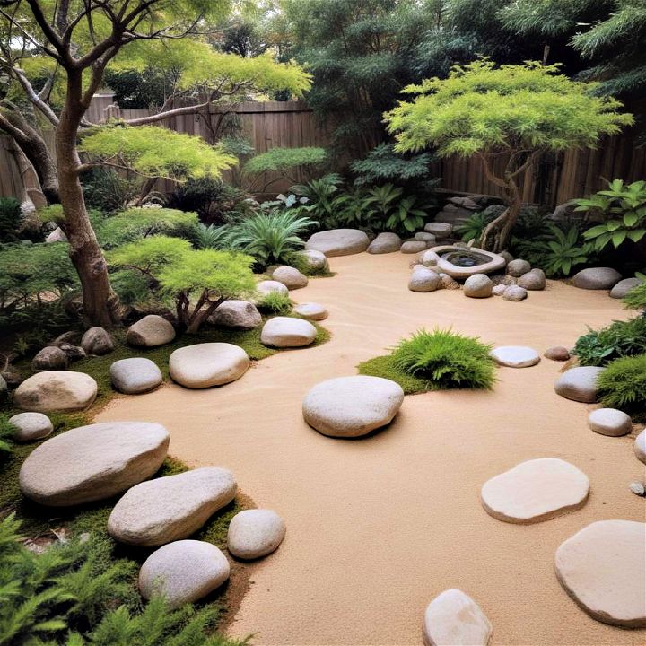 simplicity and tranquility japanese zen garden