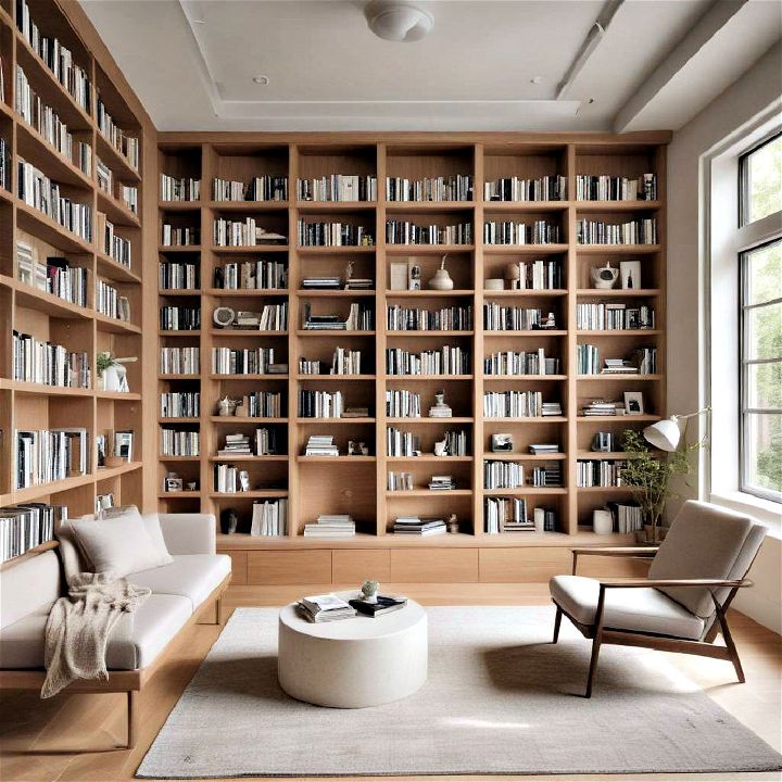 simplicity minimalist zen library