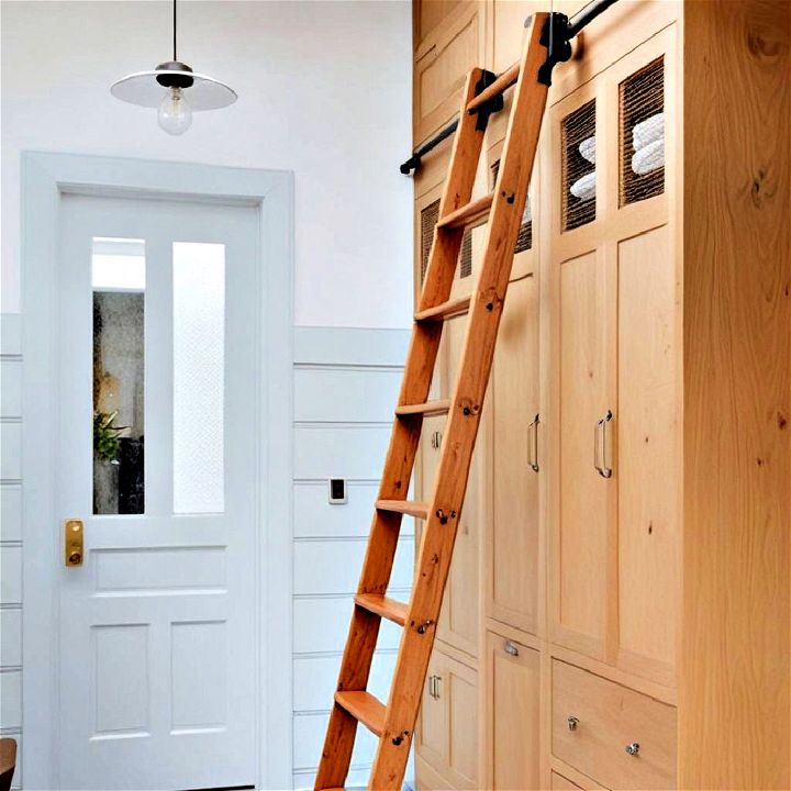 sophisticated sliding ladder idea