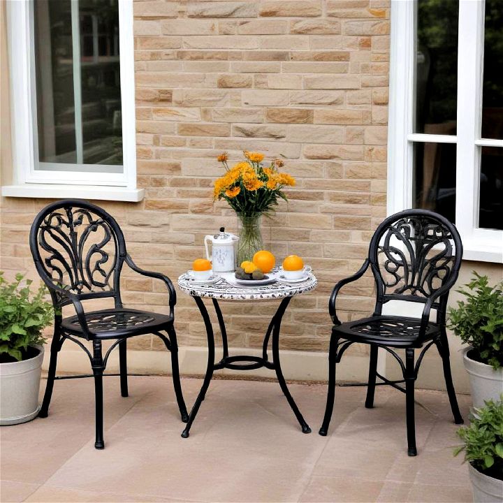 small bistro set