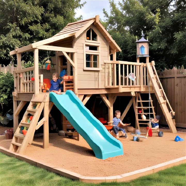 small deck into a magical adventure land for kids