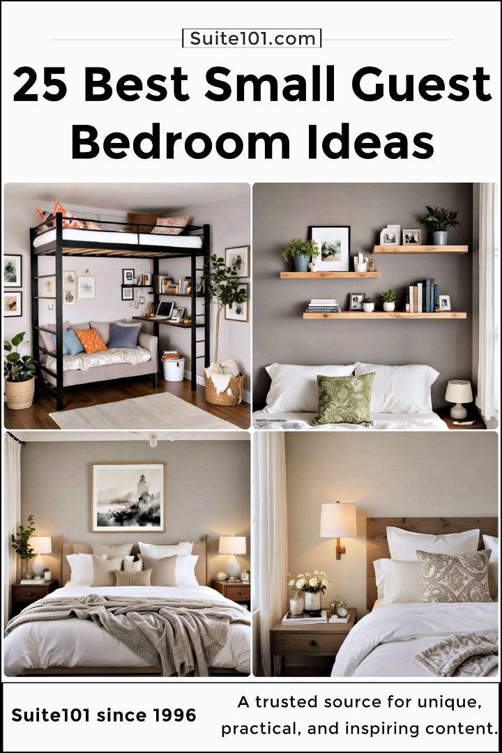 small guest bedroom ideas to copy