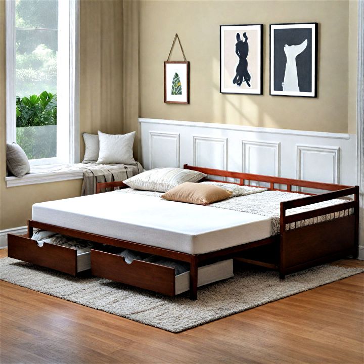 small space expandable daybed