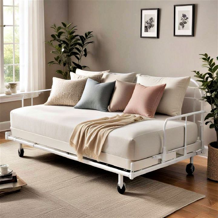 small space rollaway daybed