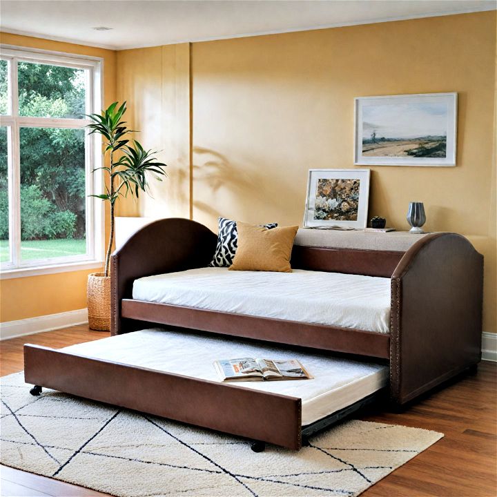 small space trundle daybed