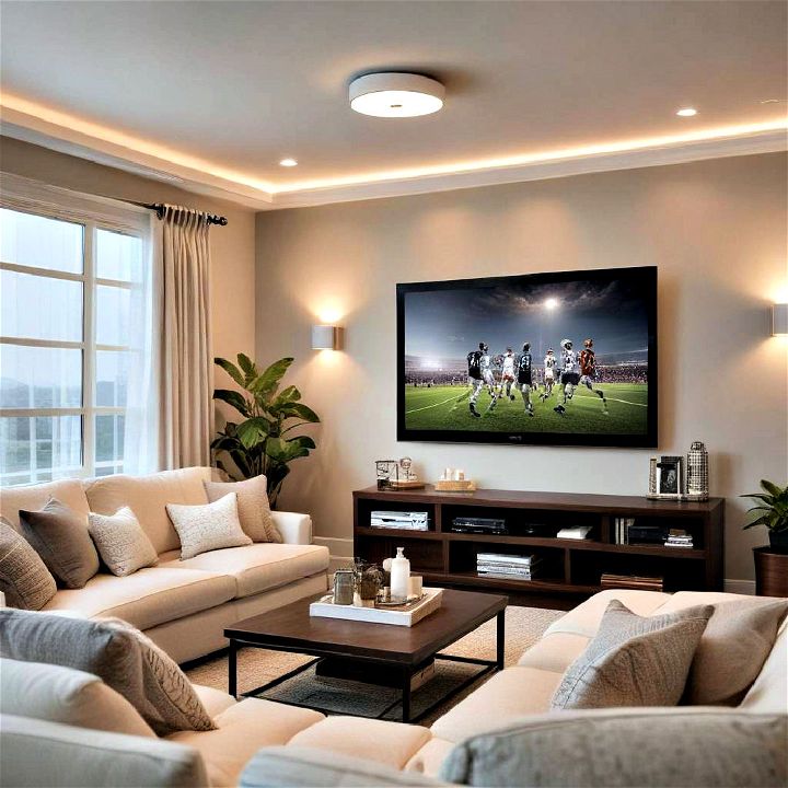 smart lighting for tv room