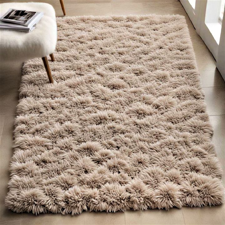 soft and cozy shag rug