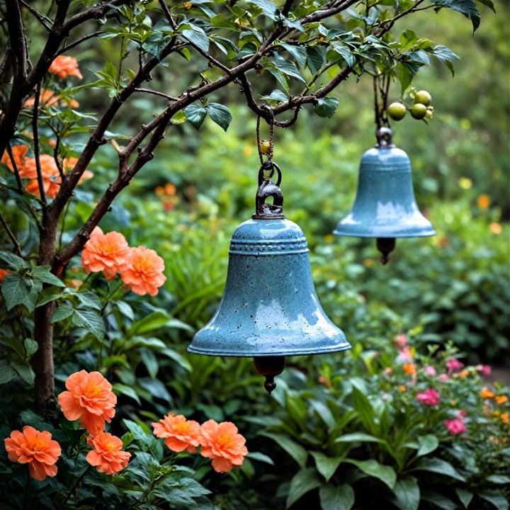 soft and resonant garden bells