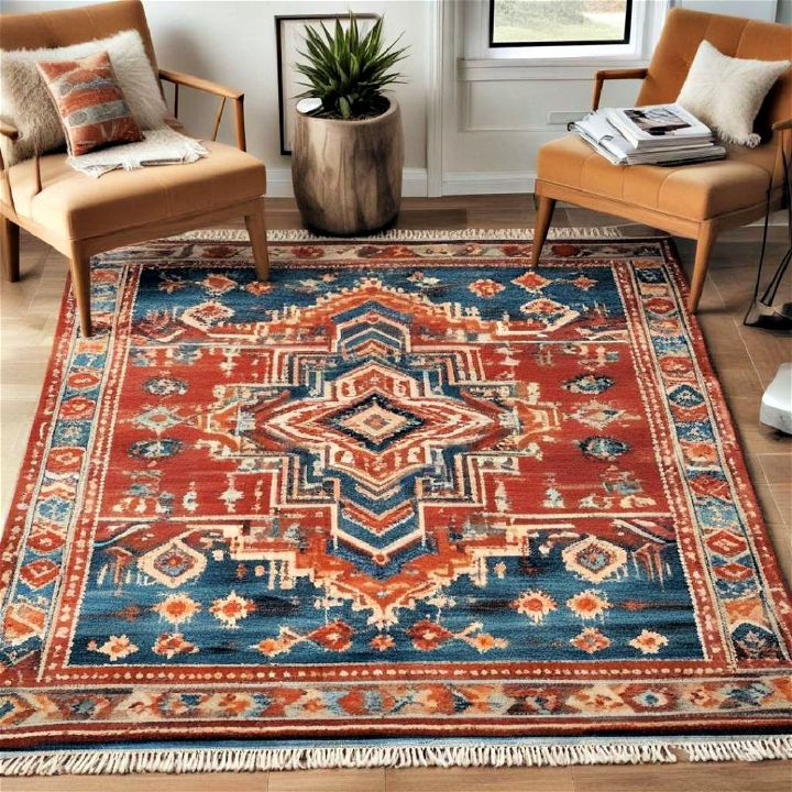 southwestern rug for bedroom