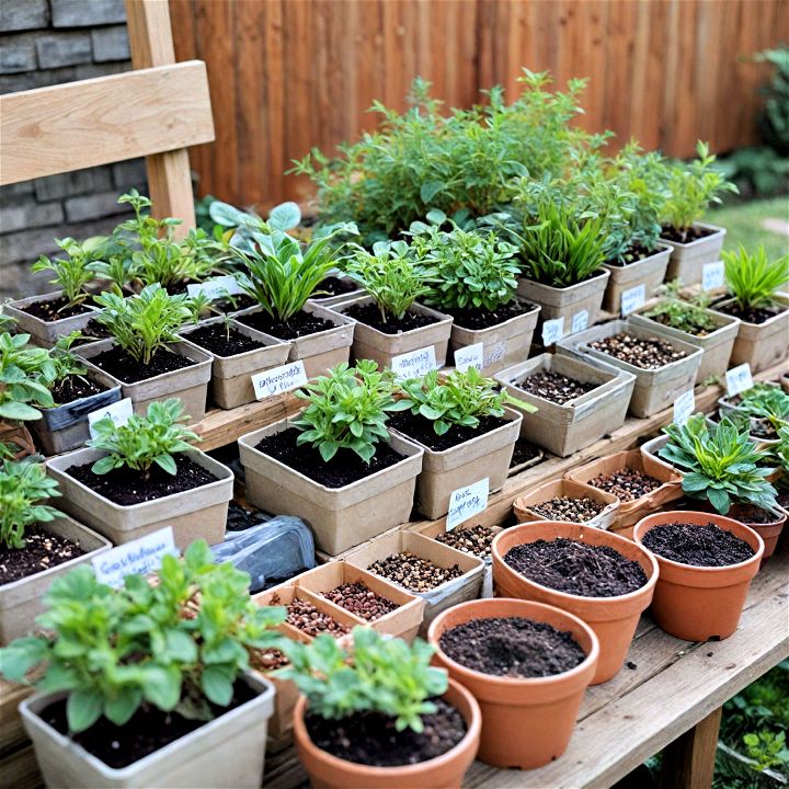 start a swap with neighbors to diversify your garden for little to no cost