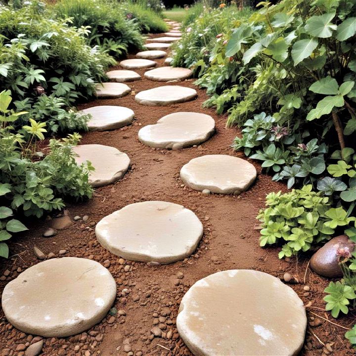 stepping stones garden path