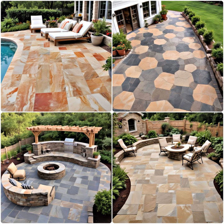 stone patio ideas