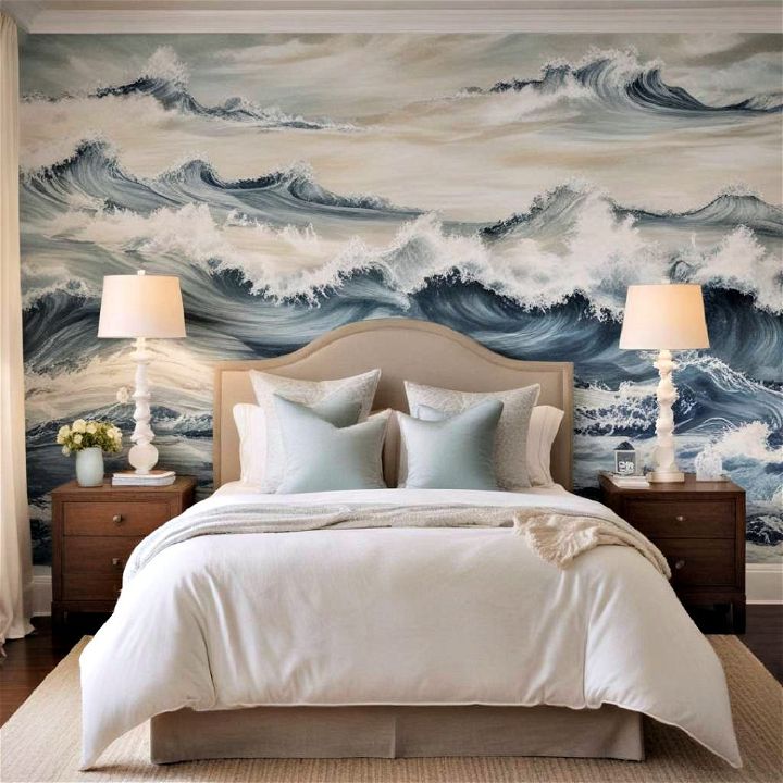 stunning ocean inspired wallpaper