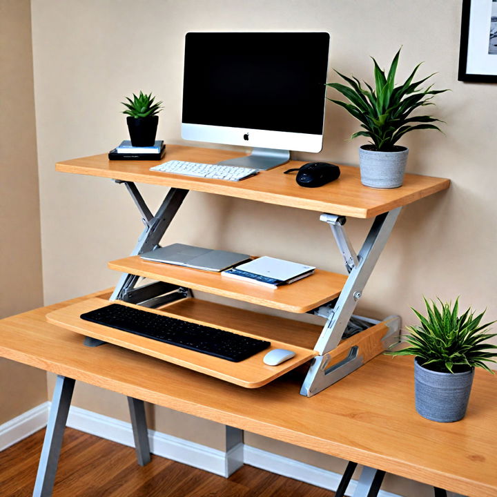 sturdy standing desk converter