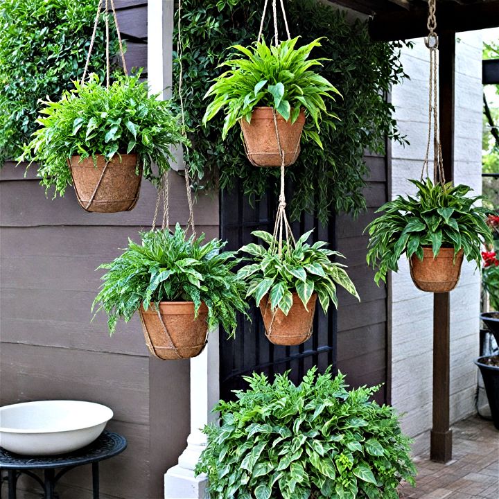 stylish hanging planters decor