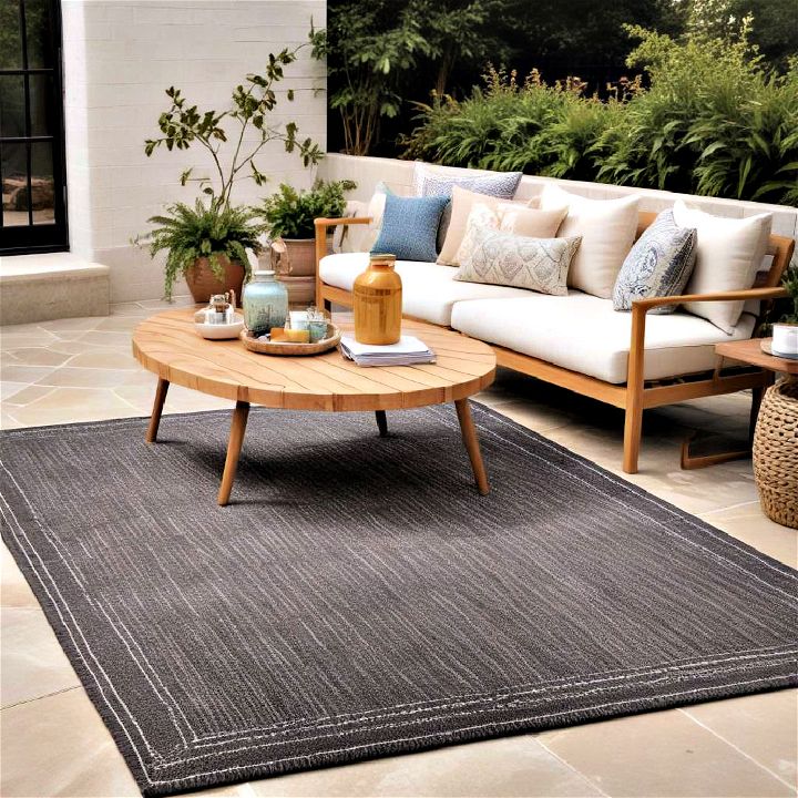 stylish outdoor rugs