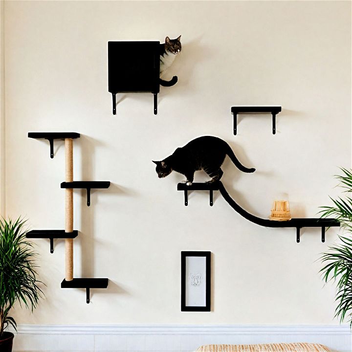 stylish wall mounted shelves