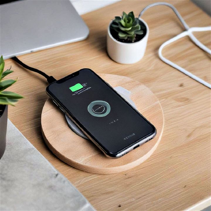 stylish wireless charging pad