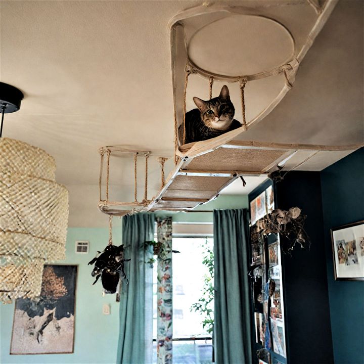suspended cat walkways