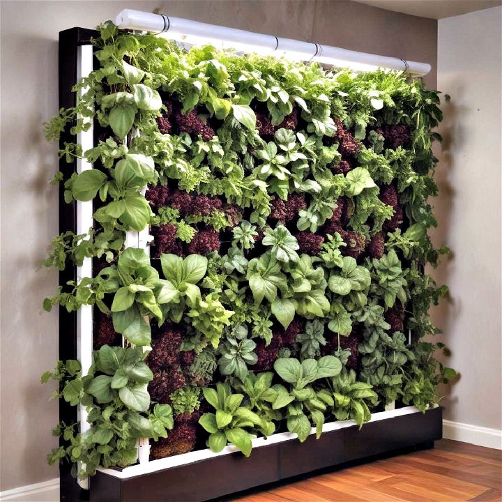 sustainable hydroponic vertical garden