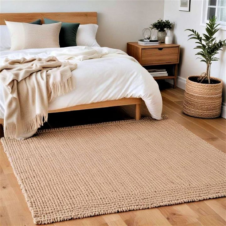 sustainable natural fiber rug