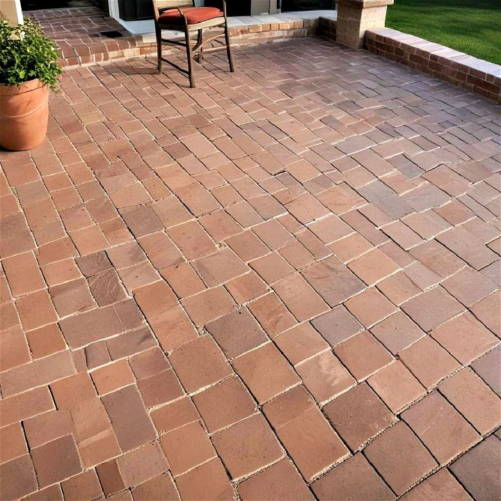 terracotta paver for patio