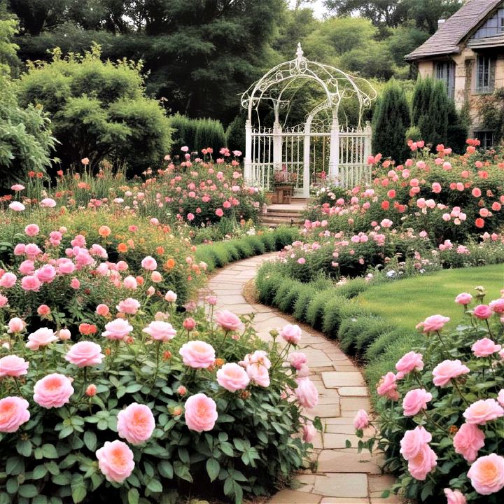 timeless and classic english rose garden