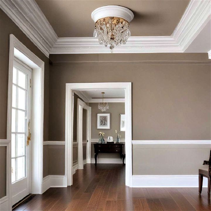 traditional transitional crown molding