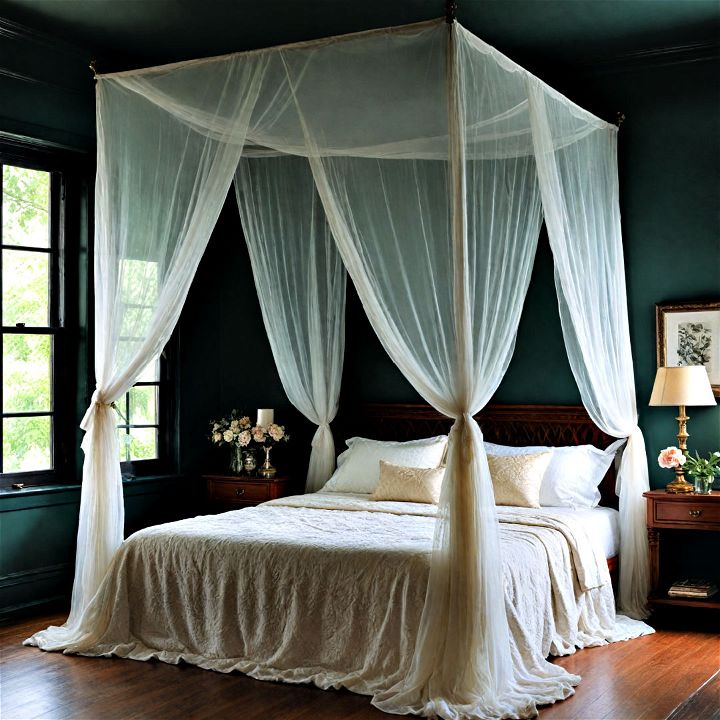 transform your bedroom into a dreamy hideaway with an ethereal canopy
