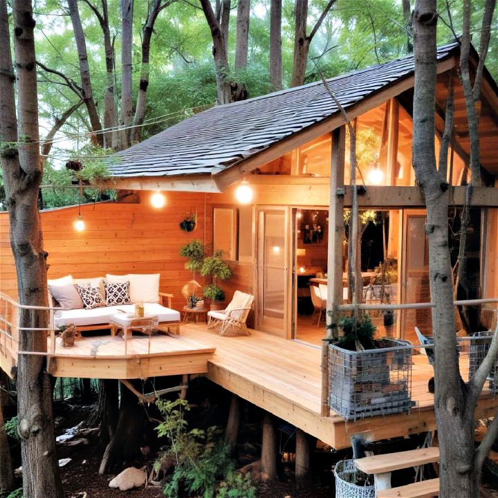treehouse for children and adults