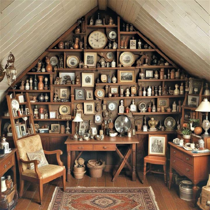 turn your attic into a display room