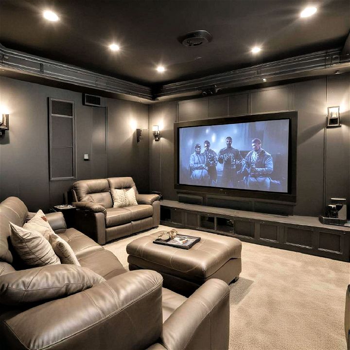 turning a bonus room into a home theater