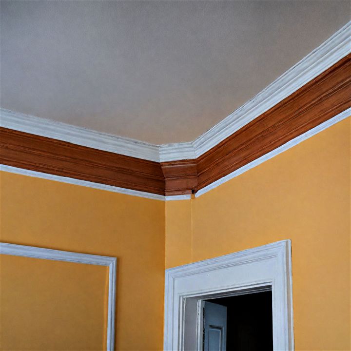 two tone crown molding