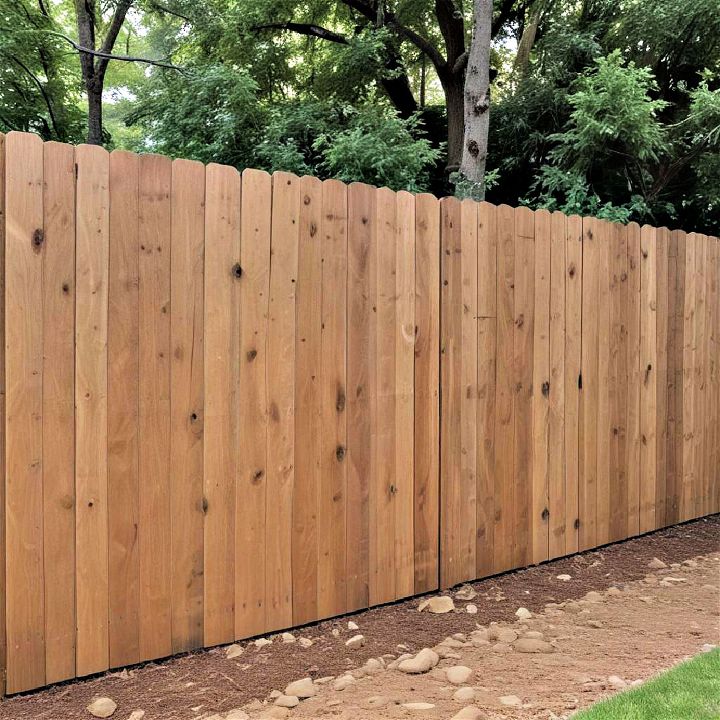 ultimate solid board fence
