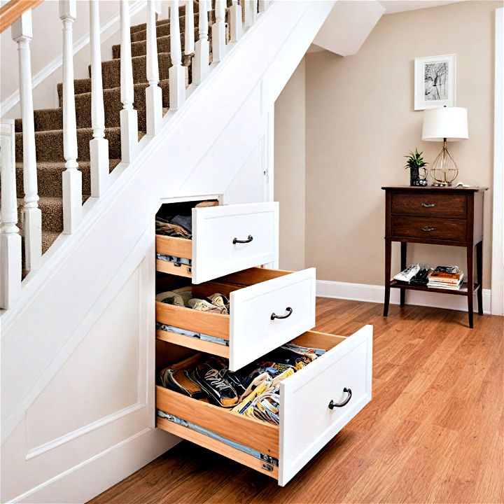 under stair pull out drawers