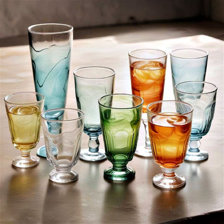 unique aesthetic artisan glassware