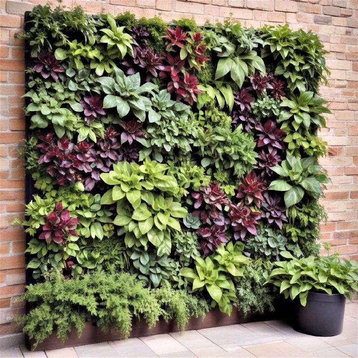 unique aesthetic living walls for garden
