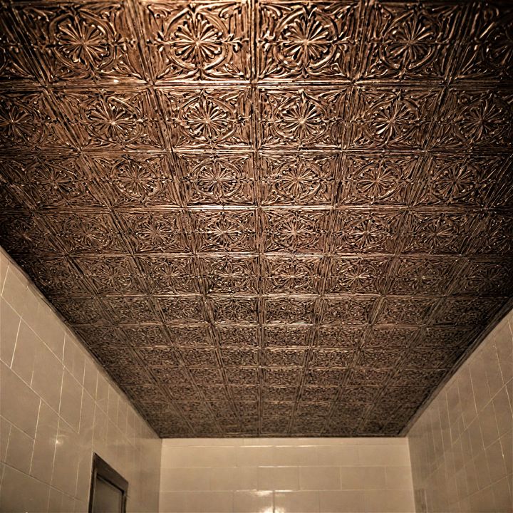 unique and elegant metal ceiling tiles