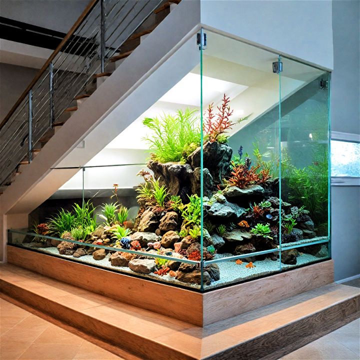 unique and tranquil aquarium display