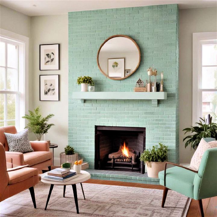 unique chic mint green